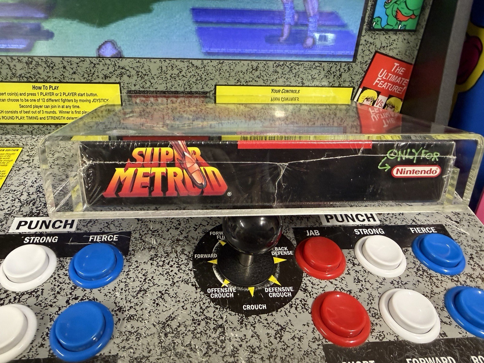 1994 SNES Super Metroid Phantoon Screenshot Early Production VGA 80 NM Sealed