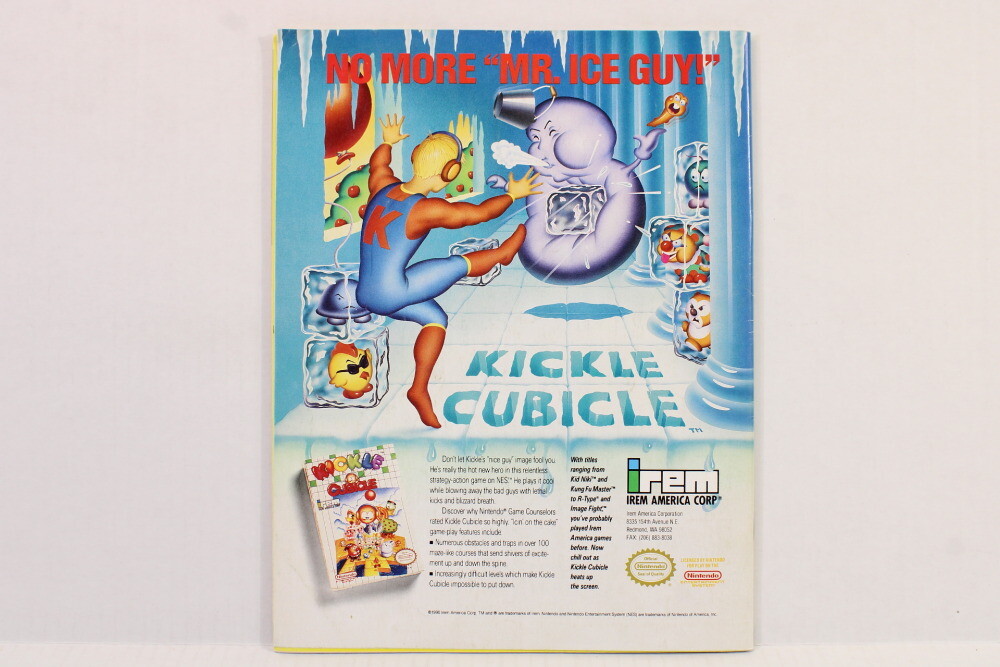 EGM Magazine 1991 Video Game Buyer’s Guide Electronic Gaming Monthly RARE