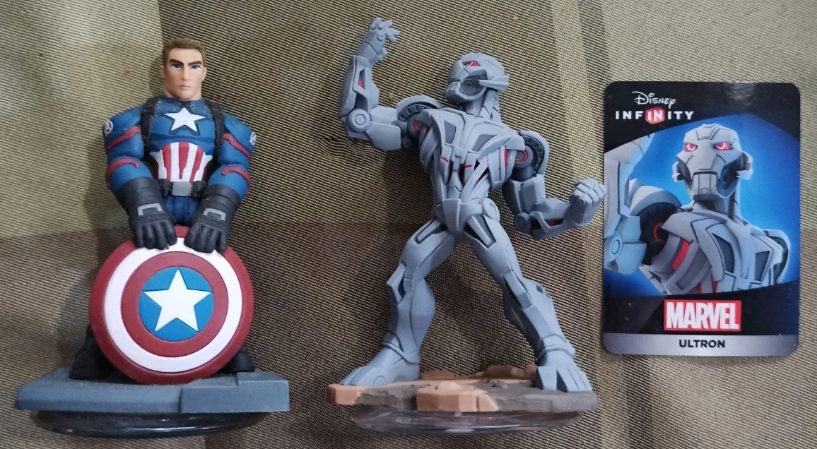 Disney Infinity 3.0 Lot Ant-Man Captain America Ultron w/ Figure Card