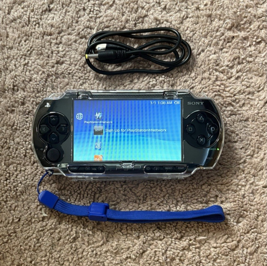 Sony Playstation Portable PSP 1001 Bundle (READ DESCRIPTION)