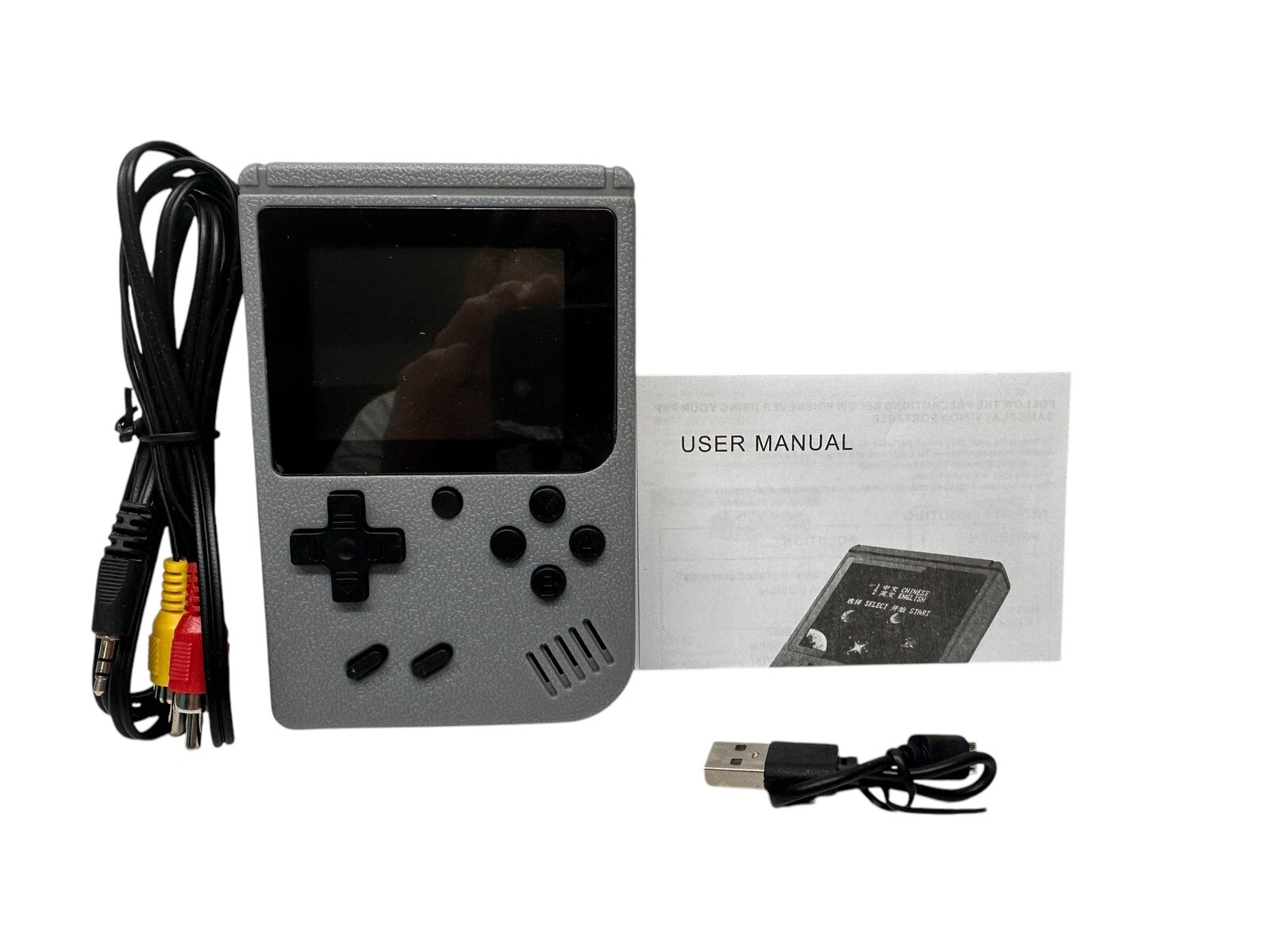Game Box Plus digital Haldheld system W/ 500 Retro Game & Rechargeable battery