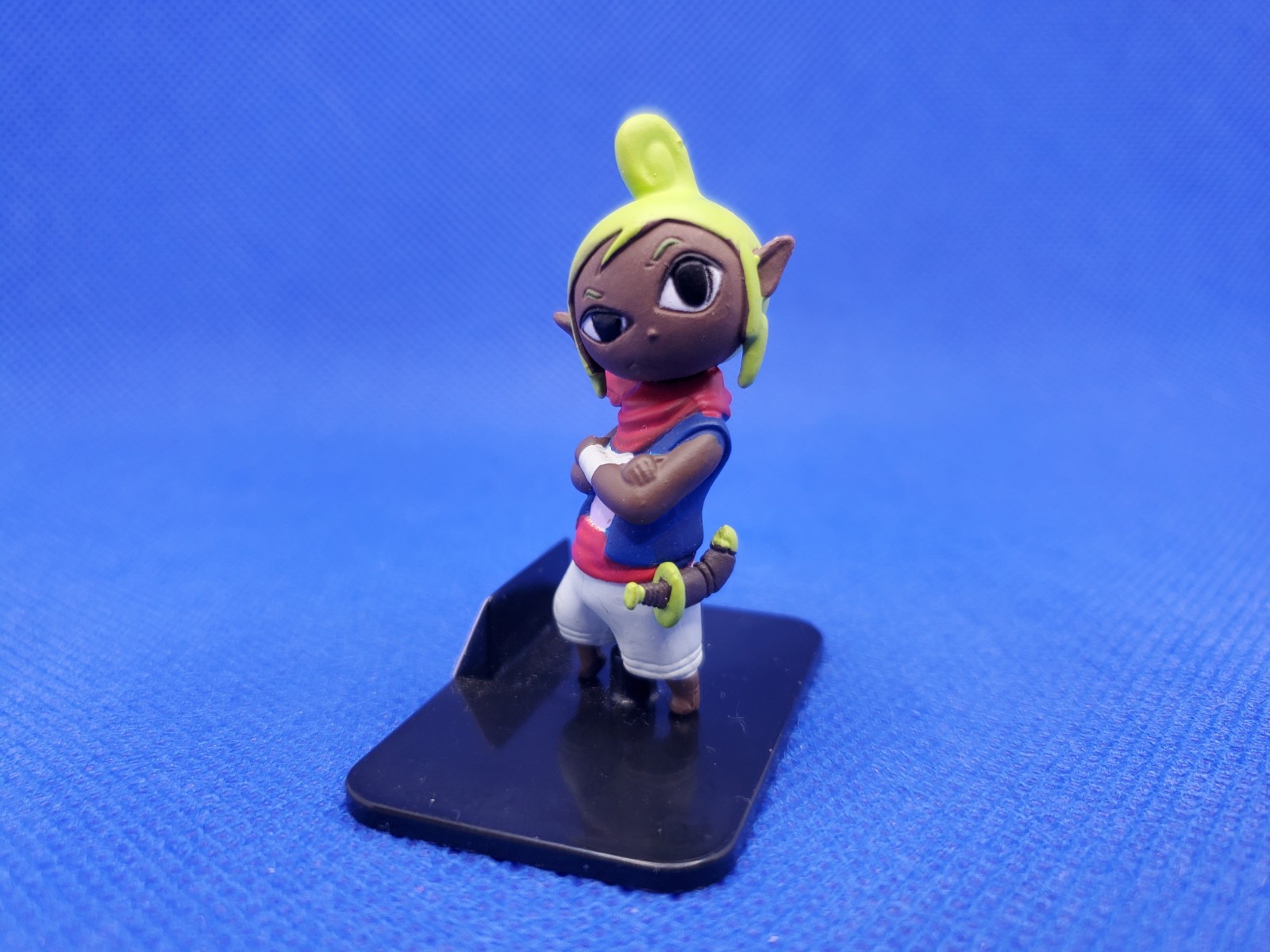 Legend of Zelda Phantom Hourglass Link and Tetra TOMY Mini Figures 2012 2″