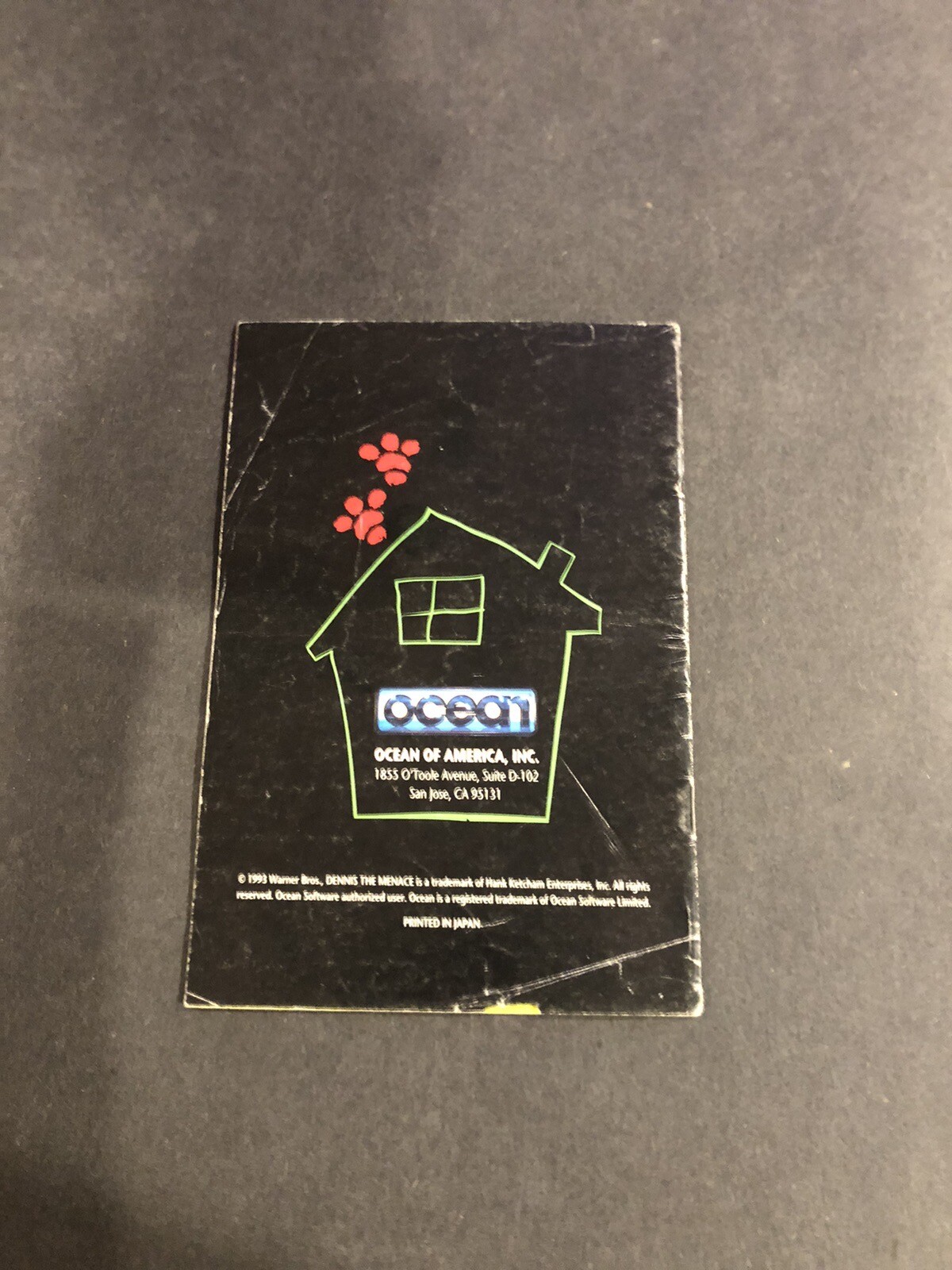 dennis the menace snes manual