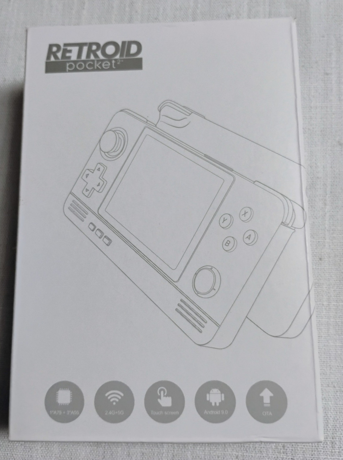 Retroid Pocket 2+ Handheld Console (includes box and manual)