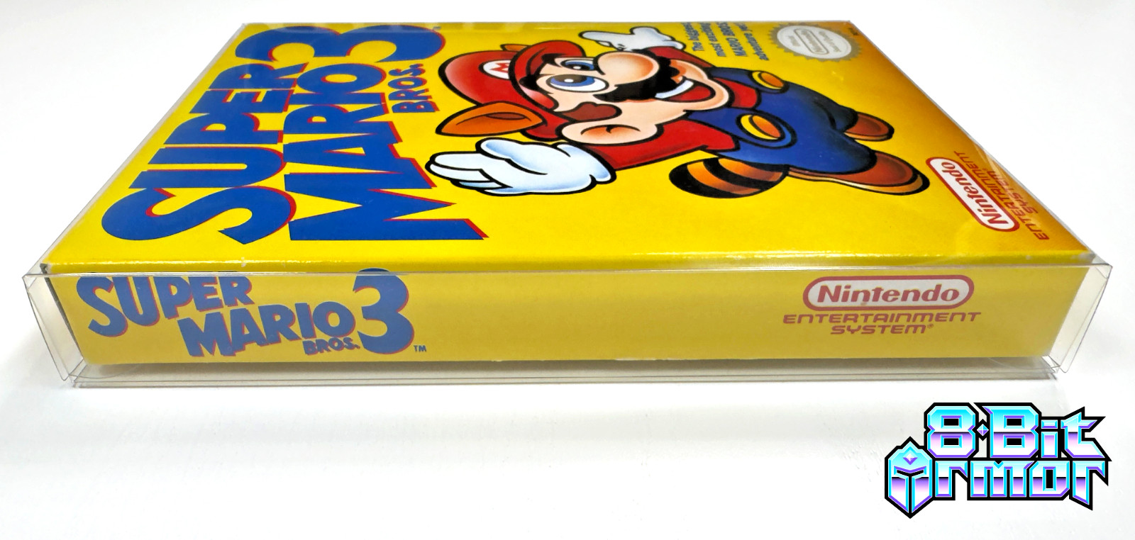 3 Box Protectors for NINTENDO NES Video Game Boxes! Clear Display Cases CIB New