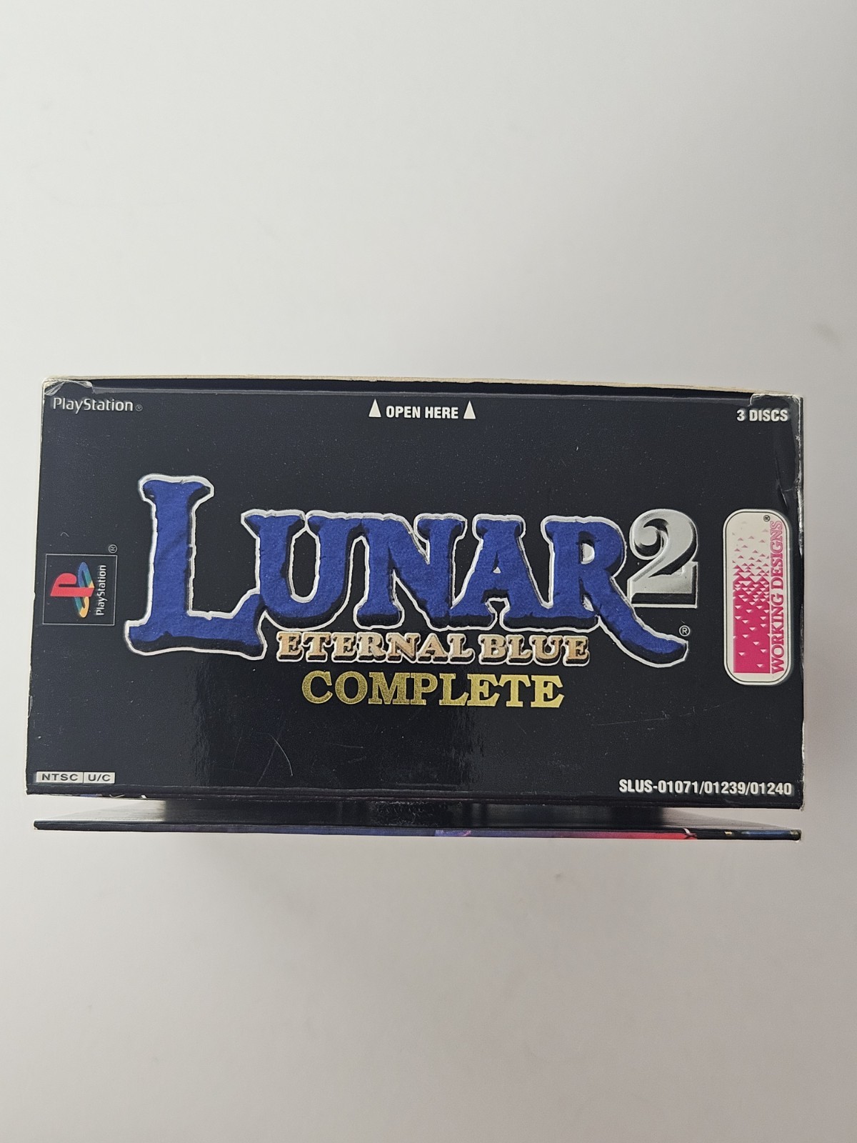 Lunar 2: Eternal Blue Complete (PlayStation 1, 2000) CIB Complete In Box