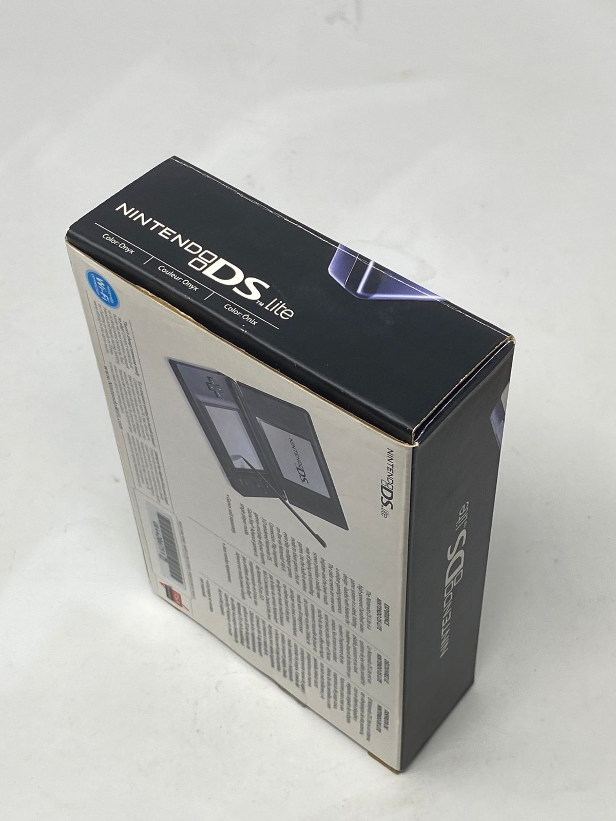 Nintendo DS Lite Black/Onyx Complete CIB – OEM Charger & Stylus Matching Serial