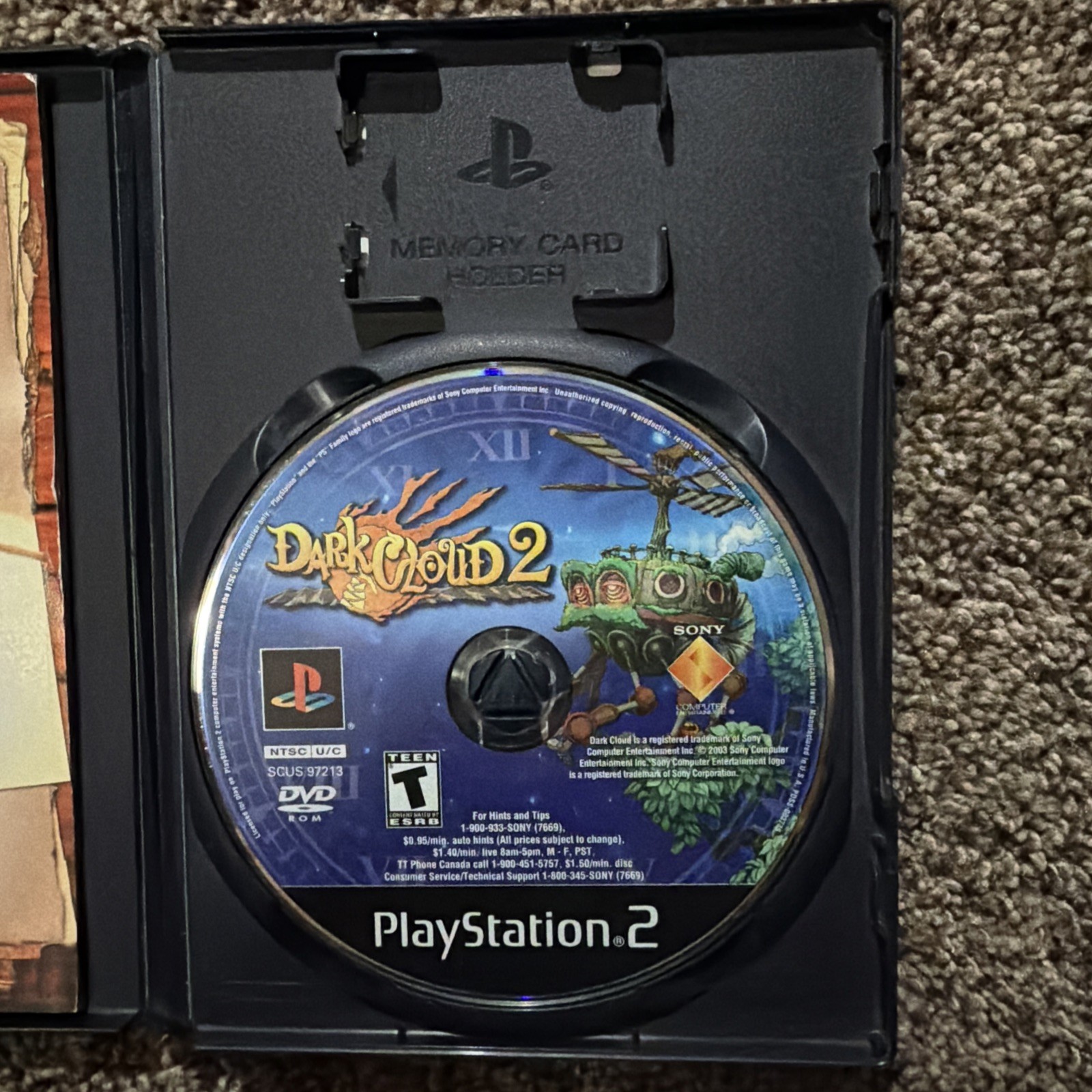 Sony Dark Cloud 2 PlayStation 2 RPG NTSC-U/C T-Teen Manual Included