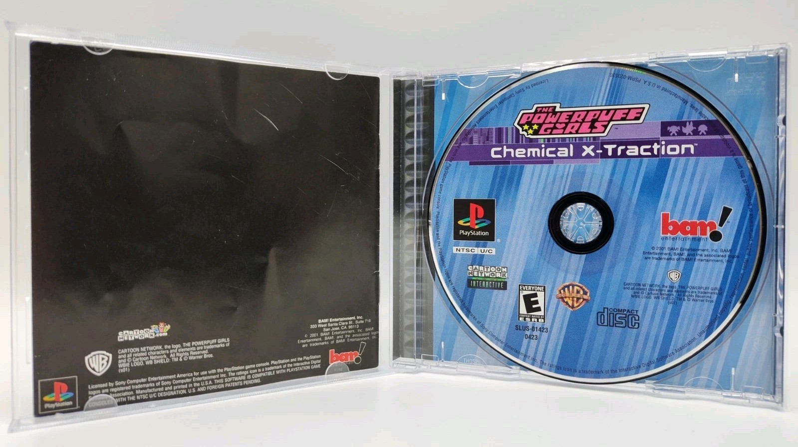 The Powerpuff Girls: Chemical X-Traction (PS1, 2001) CIB VGC Black Label Tested!