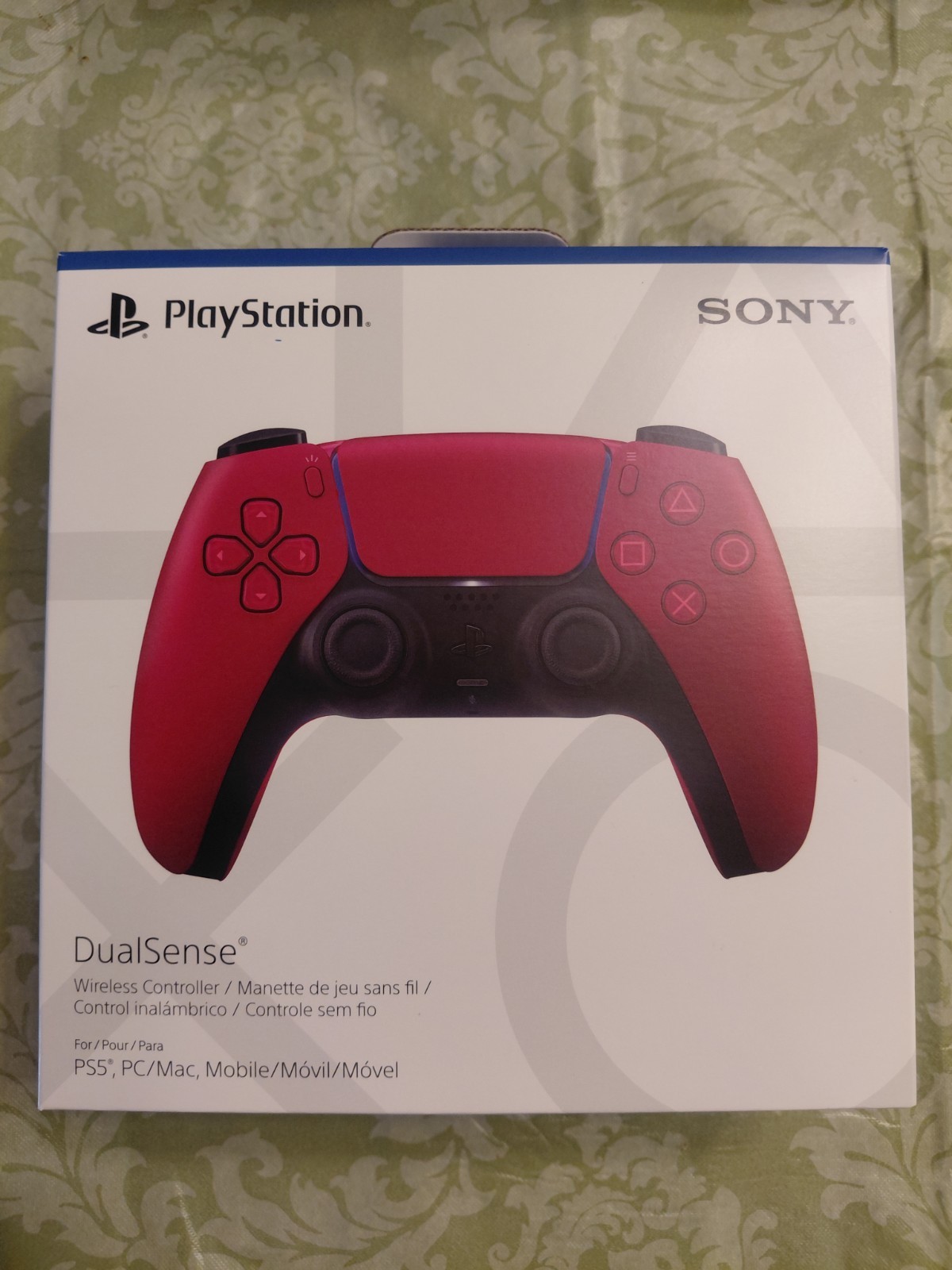 SONY NEW PlayStation 5 DualSense Wireless Controller Cosmic Red(PS5)