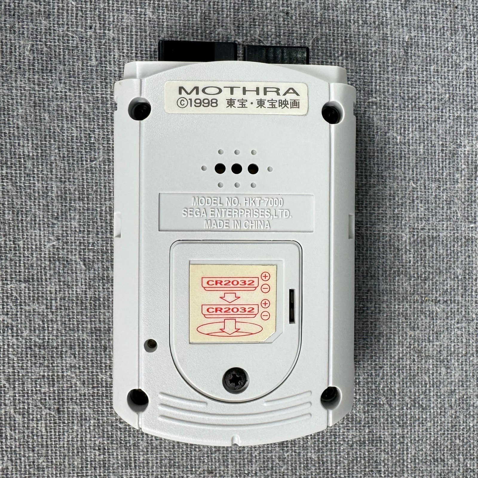 Sega Dreamcast VMU Visual Memory Unit HKT-7000 Gray Memory Card OEM Tested