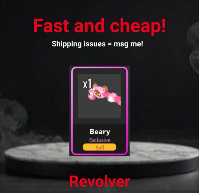 Beary Revolver | Da Hood | Fast & Cheap 🔥