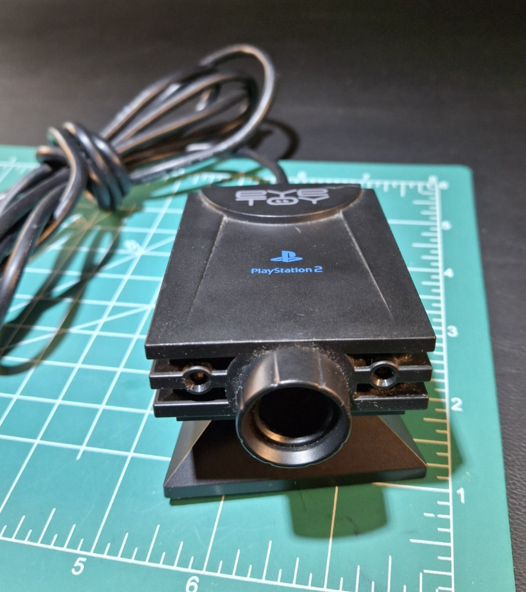 PS2 Sony PlayStation 2 Eye Toy USB Camera Black