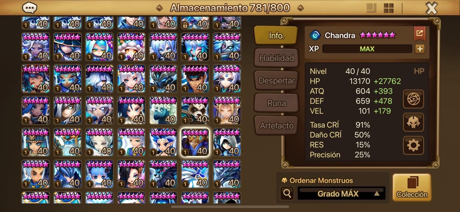 Summoners War ▪️5LD VIP SUPER SPEED ASIA SERVER ▪️Ongyouki Celia Zenisek Thebae