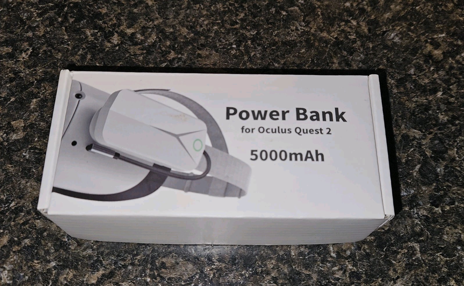 Battery Pack for Oculus Quest 2 5000 Mah Rechargeable Power Bank for Meta New