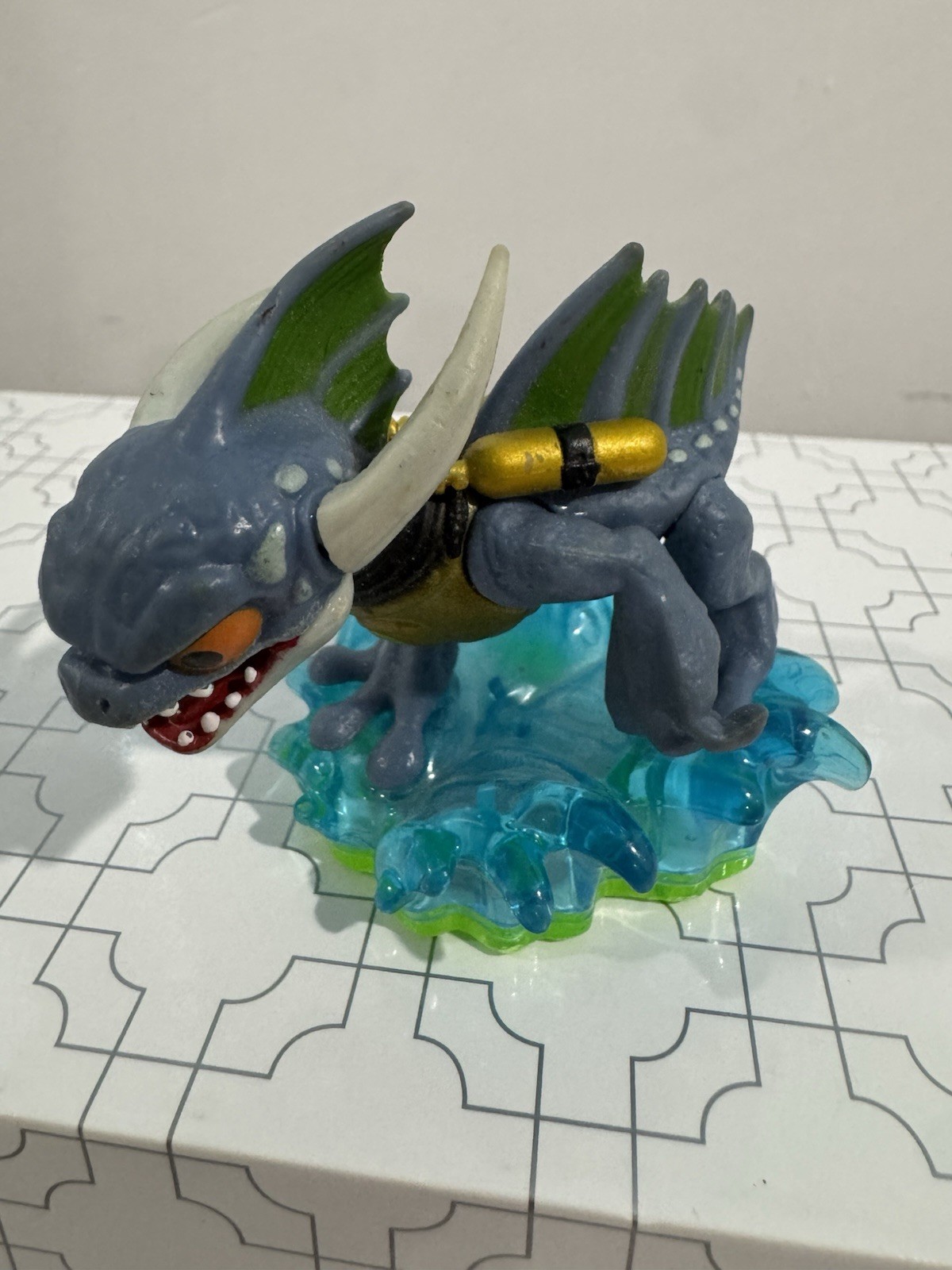 Skylanders SuperChargers Deep Dive Gill Grunt Water Figure Activision 2015