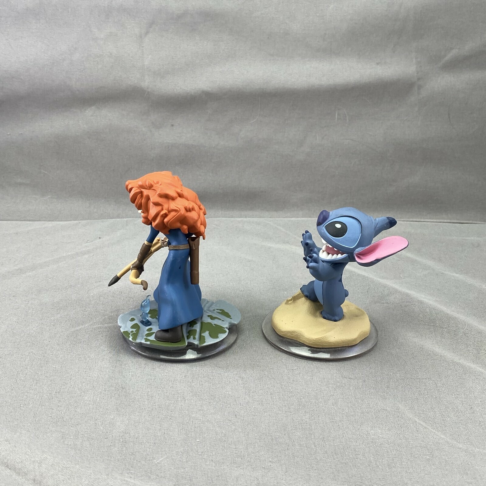 DISNEY INFINITY – MERIDA/STITCH Toy Box Pack Brave/Lilo and Stitch Loose w/ Card