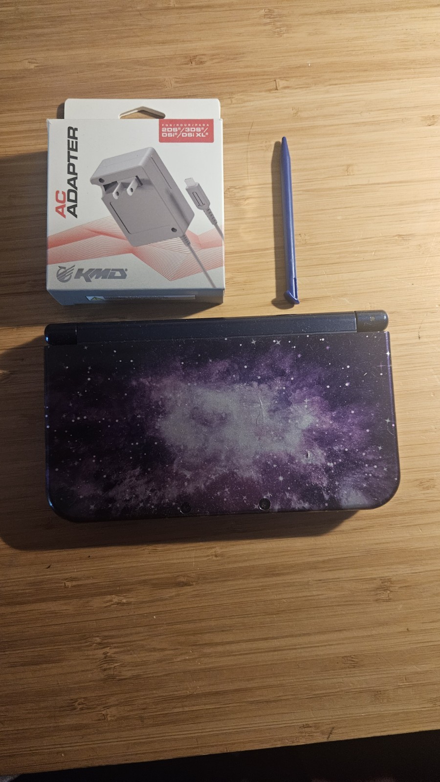 New Nintendo 3DS XL Galaxy Edition Handheld System Awesome Condition! Bundle