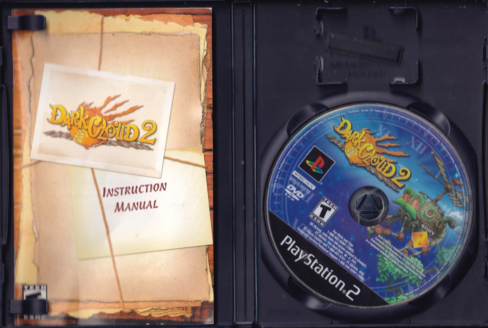 SONY PLAYSTATION 2 PS2 – DARK CLOUD 2 Complete w/ Manual