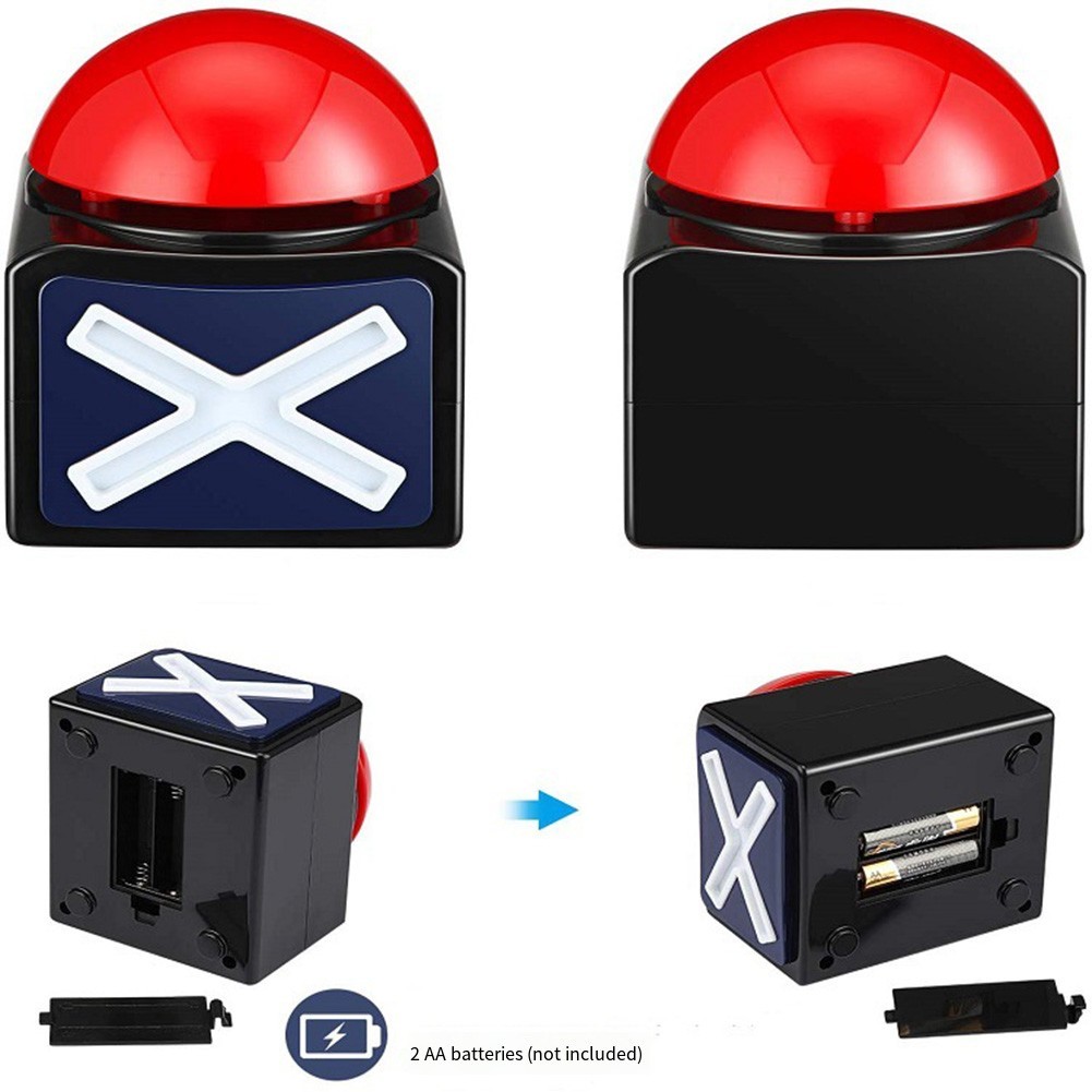 Lively Game Buzzers with Sound Effects for Enhanced For Trivia Experience