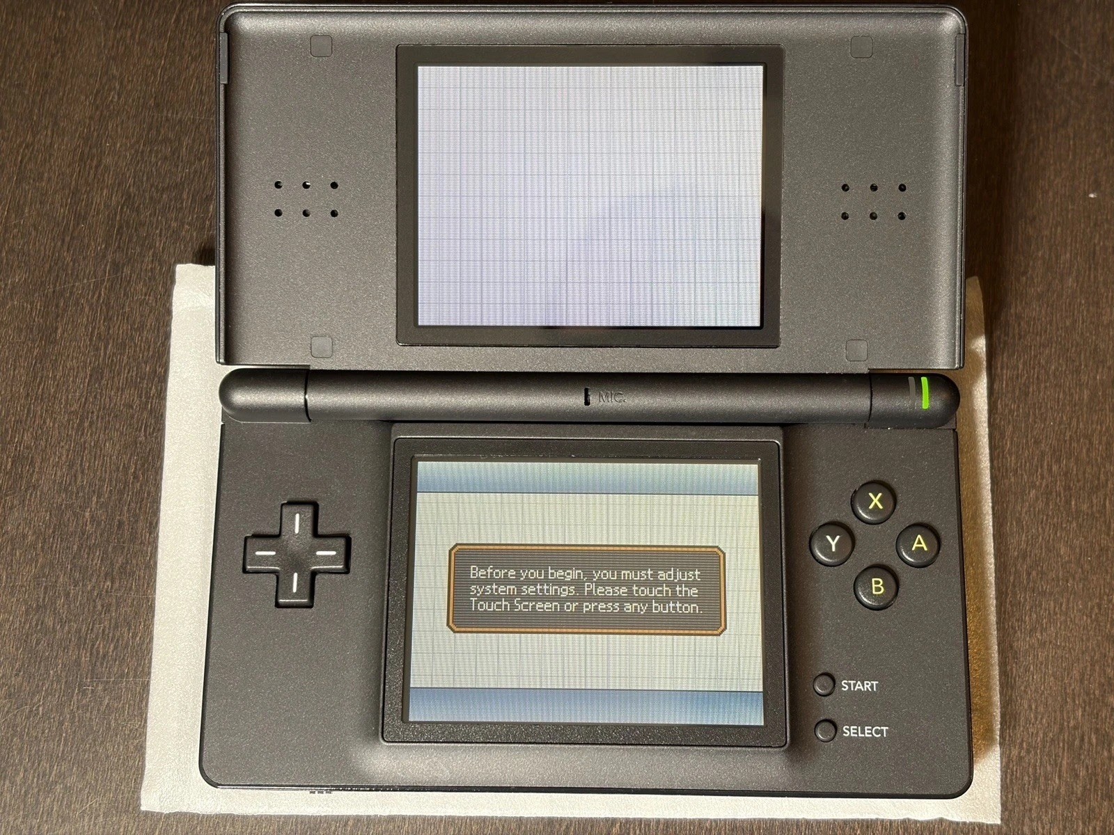 Nintendo DS Lite Handheld System Onyx Black Excellent System