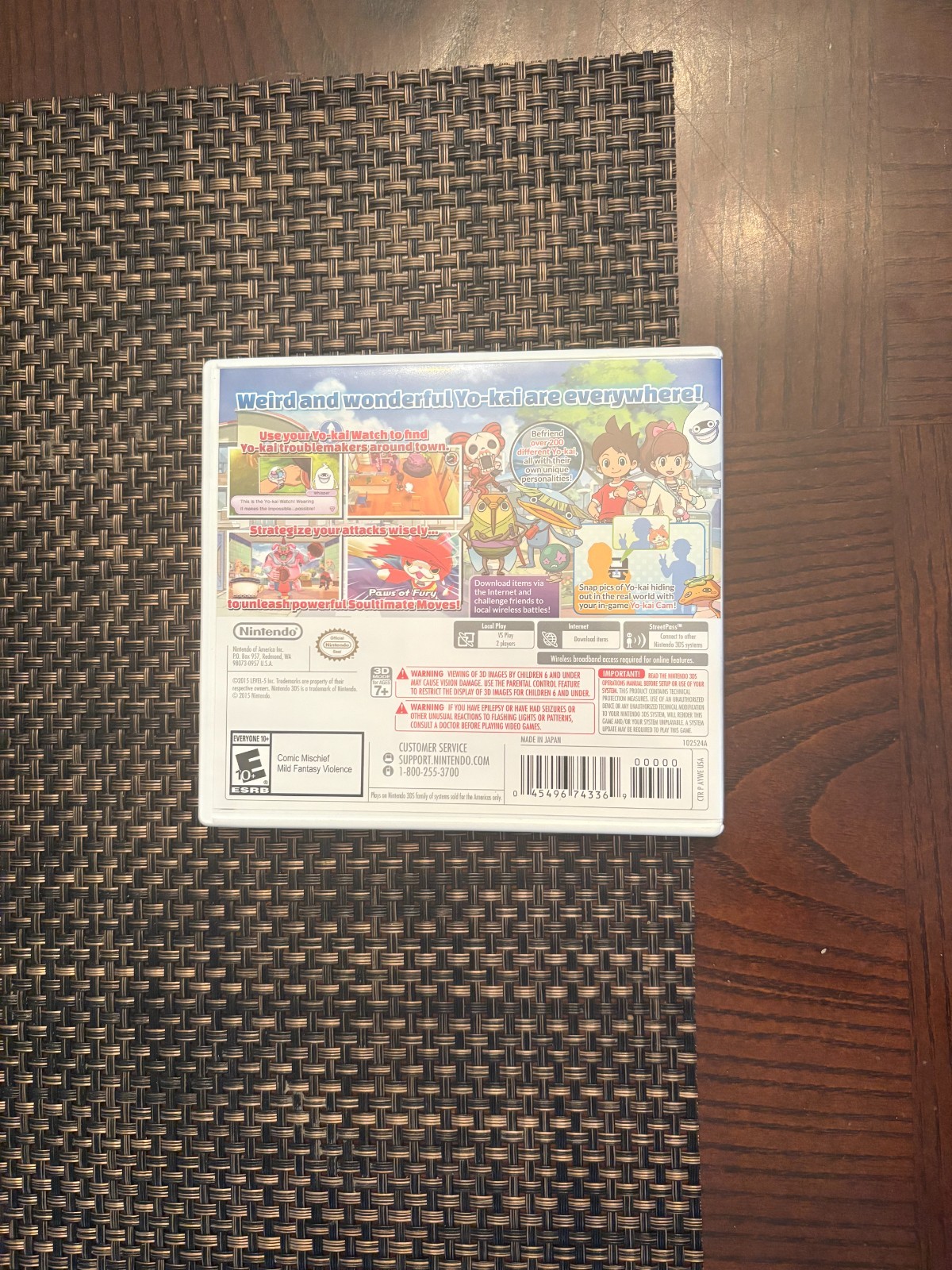 Yo-Kai Watch (Nintendo 3DS, 2015)