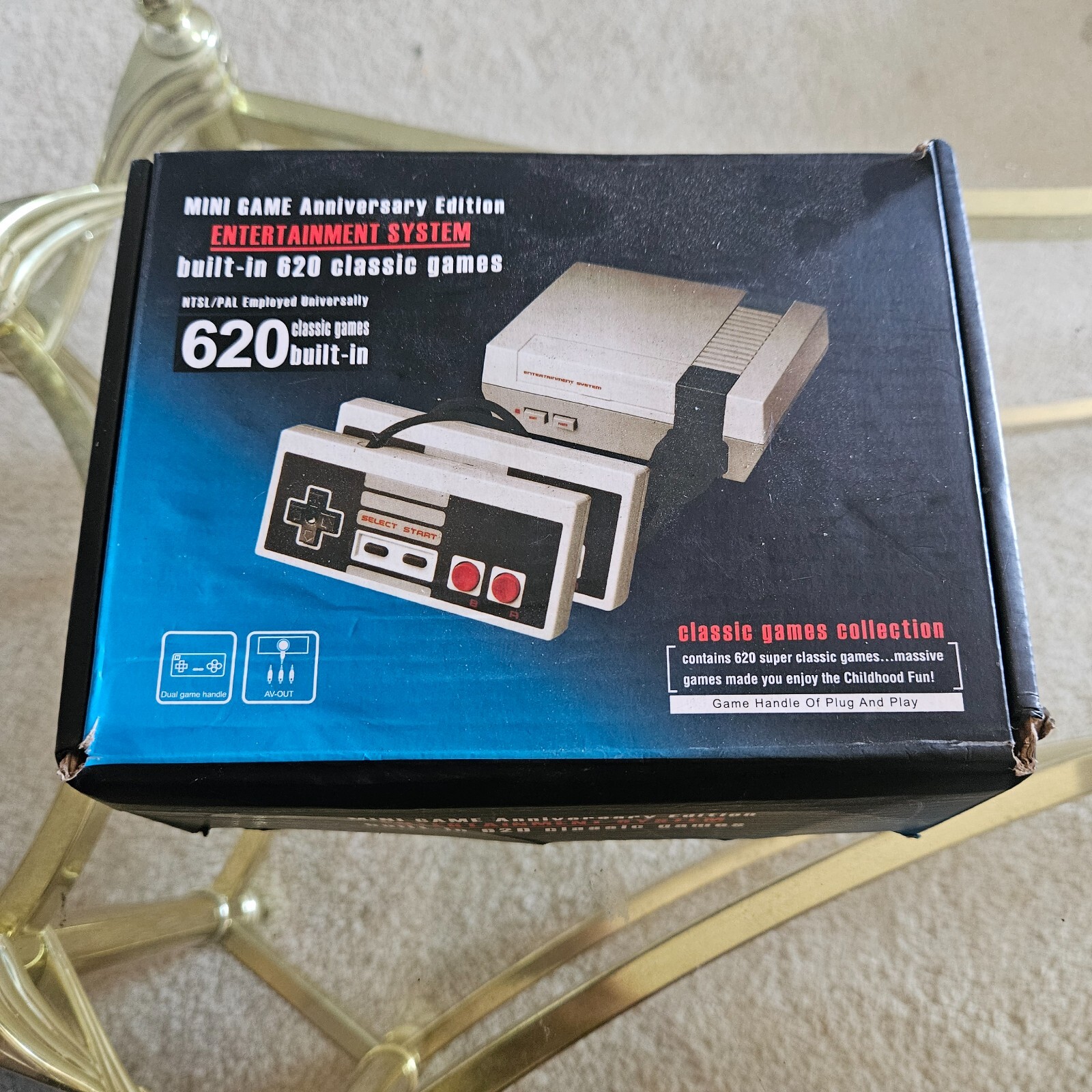 Nintendo Classic Mini SNES 512MB Game Console – Gray