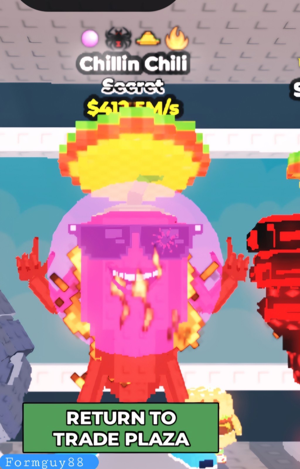 Steal A Brainrot Chillin Chili Cheap 413.5 M