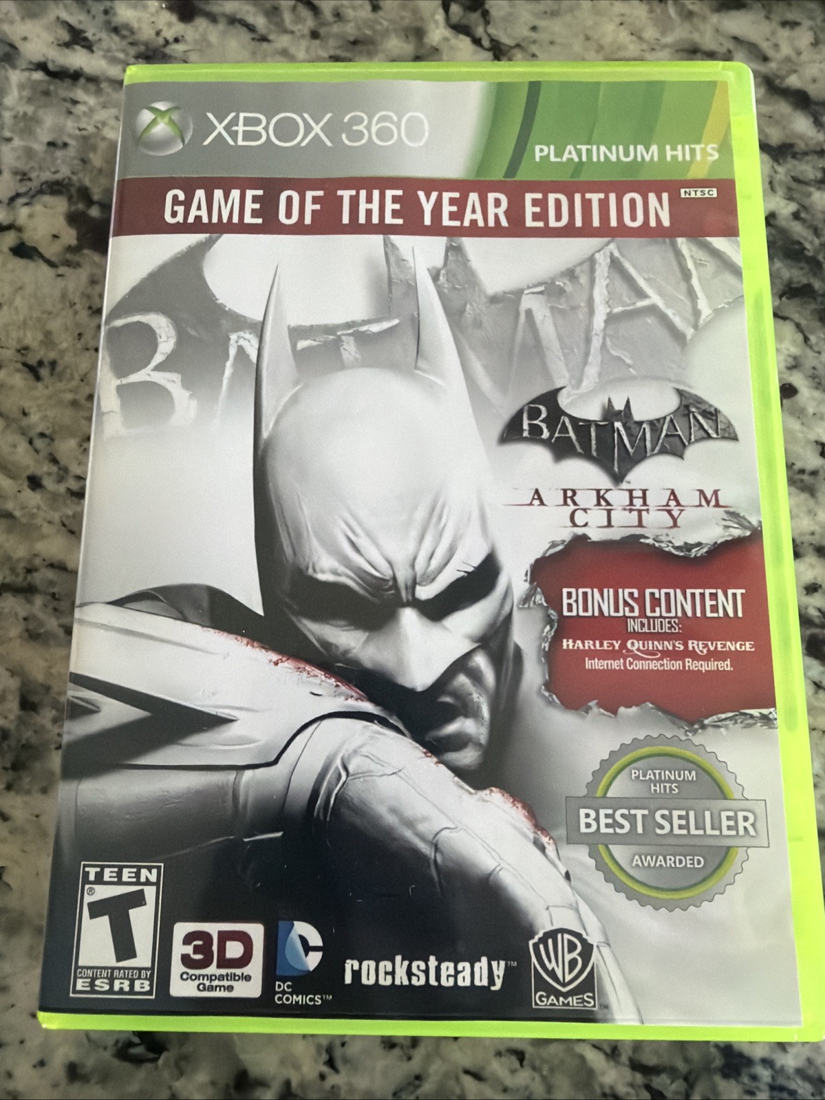 Batman Arkham City Game of the Year Edition Xbox 360 CIB 2 Disc Tested