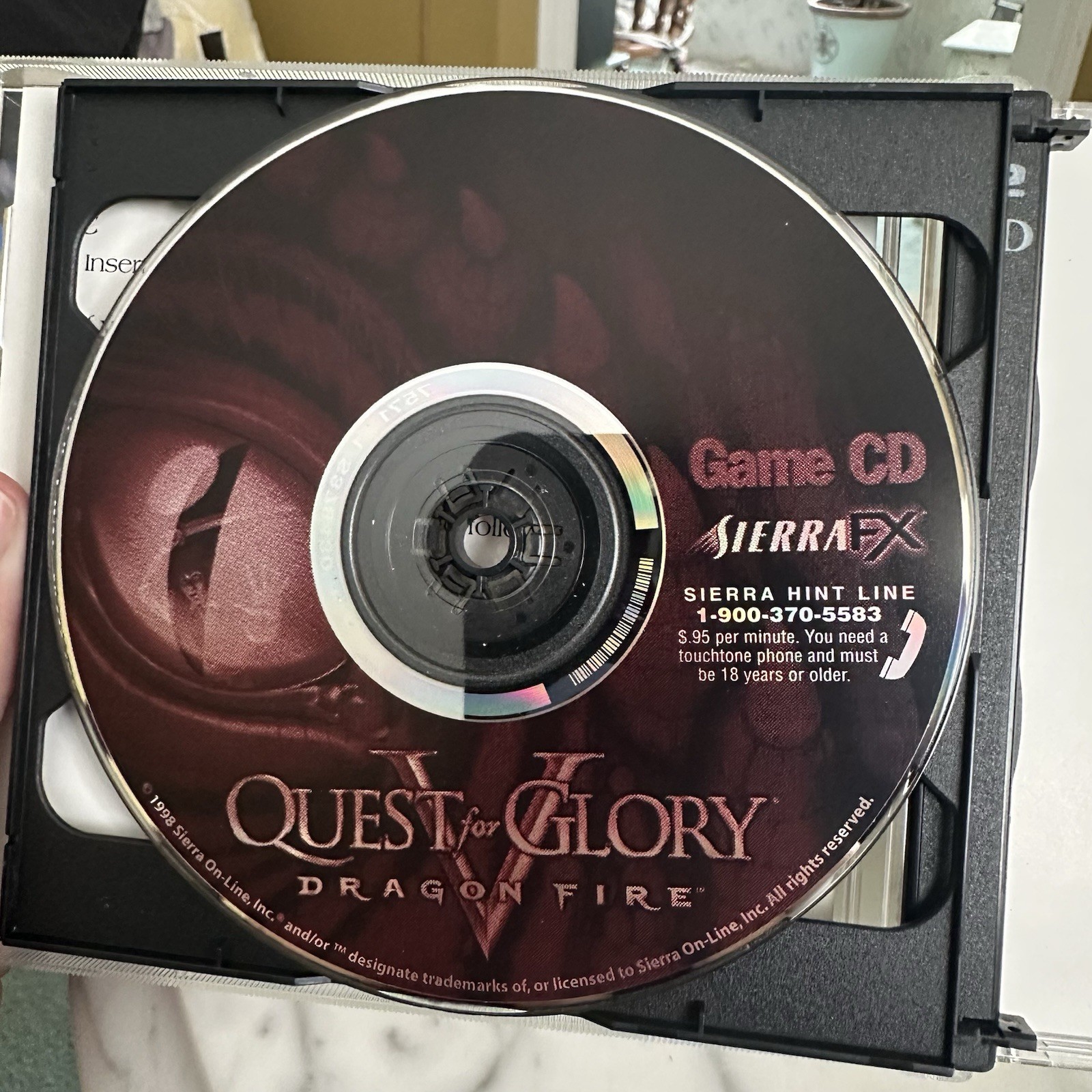 Quest for Glory 1-5 PC Video Game CDs ‘97 ‘98 Window Apple – Fantasy Action RPG