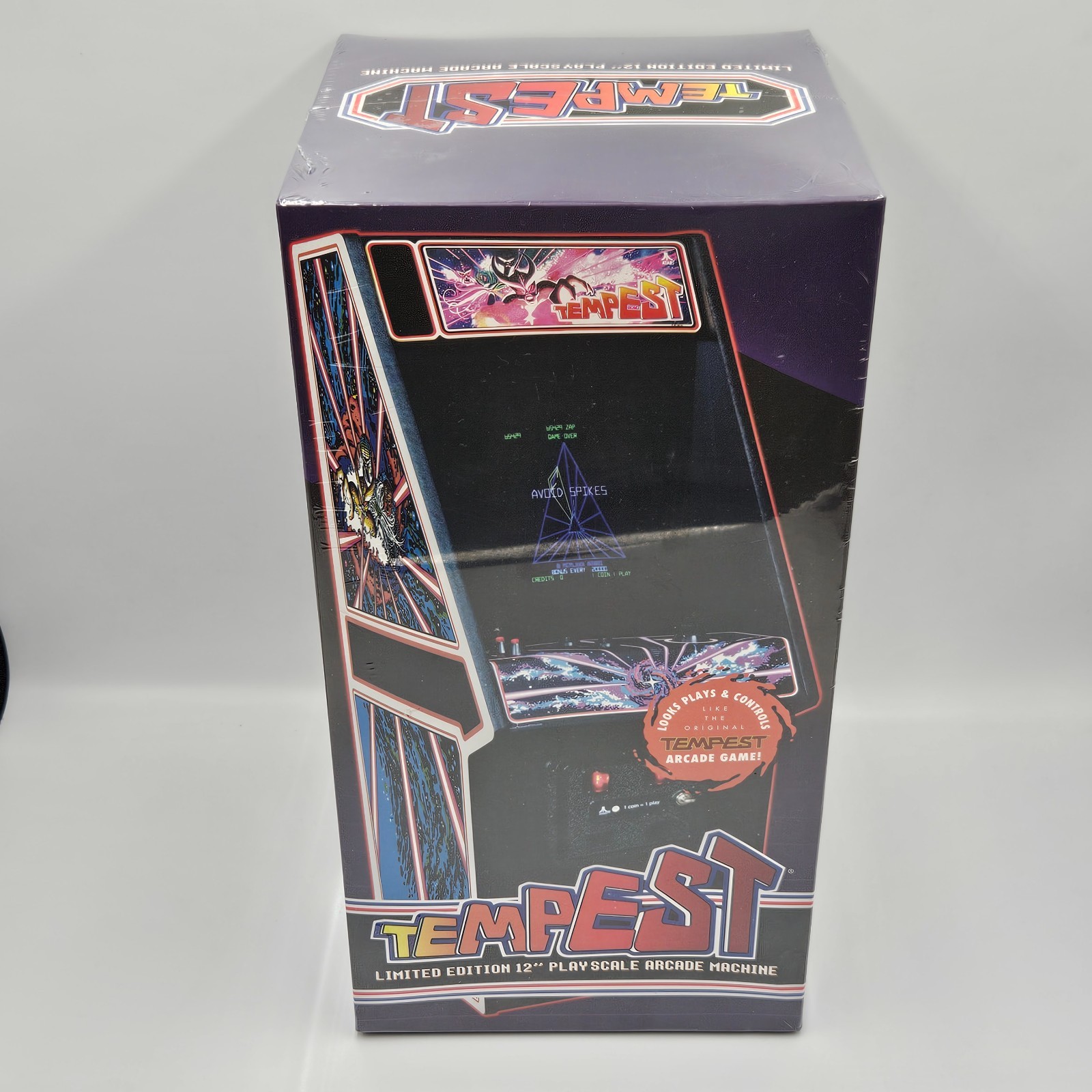 Tempest Limited Edition 12 Inch Play Scale Arcade Machine – New Wave Toys – New