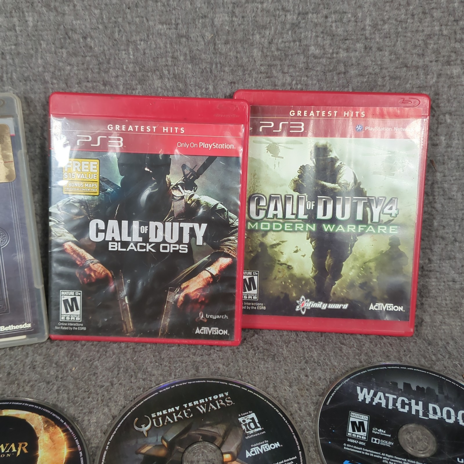 PS3 PlayStation 3 Bulk Lot Of 17 Games