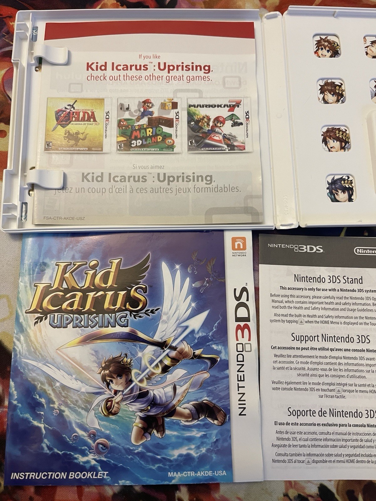 Kid Icarus Uprising (nintendo 3DS, 2012) Pre-Owned
