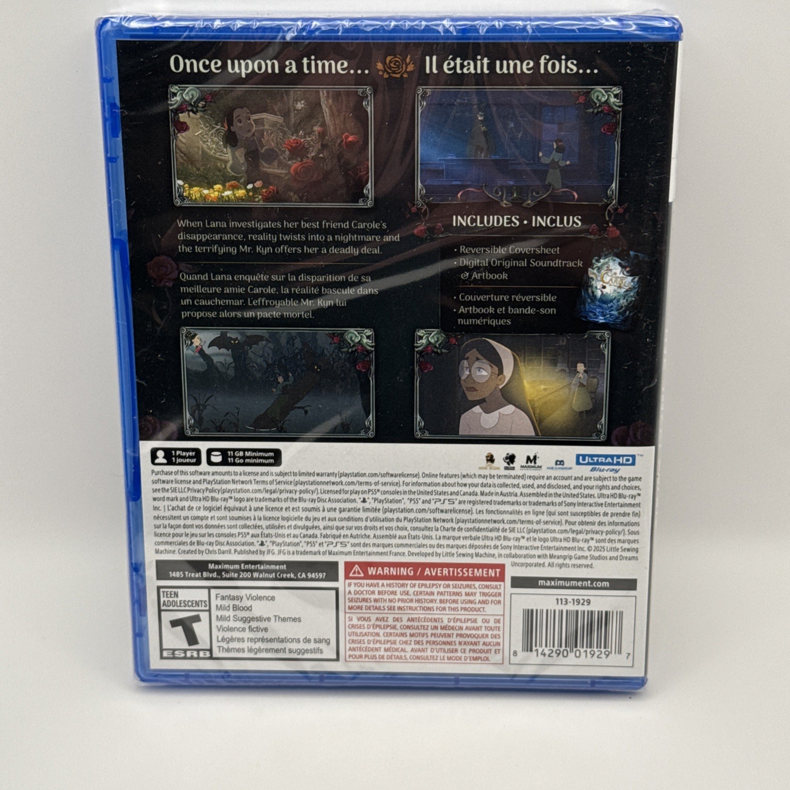Bye Sweet Carole – Sony PlayStation 5 PS5 – NEW Sealed