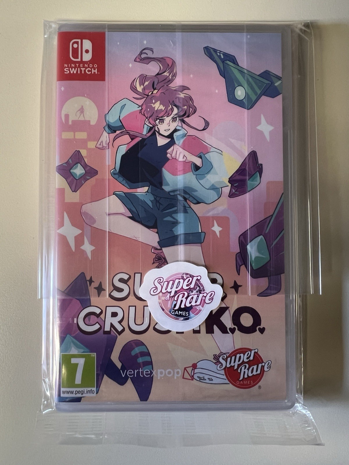 Super Crush KO – Super Rare Games #54 – Nintendo Switch – Brand New Sealed