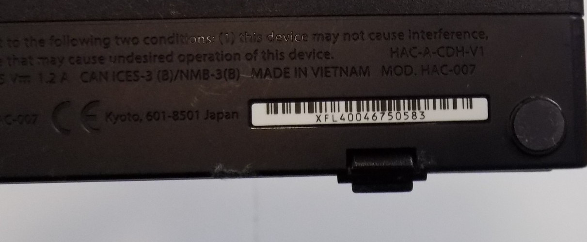 Nintendo Switch Dock only connect to TV Black (HAC-007) TESTED & WORKING