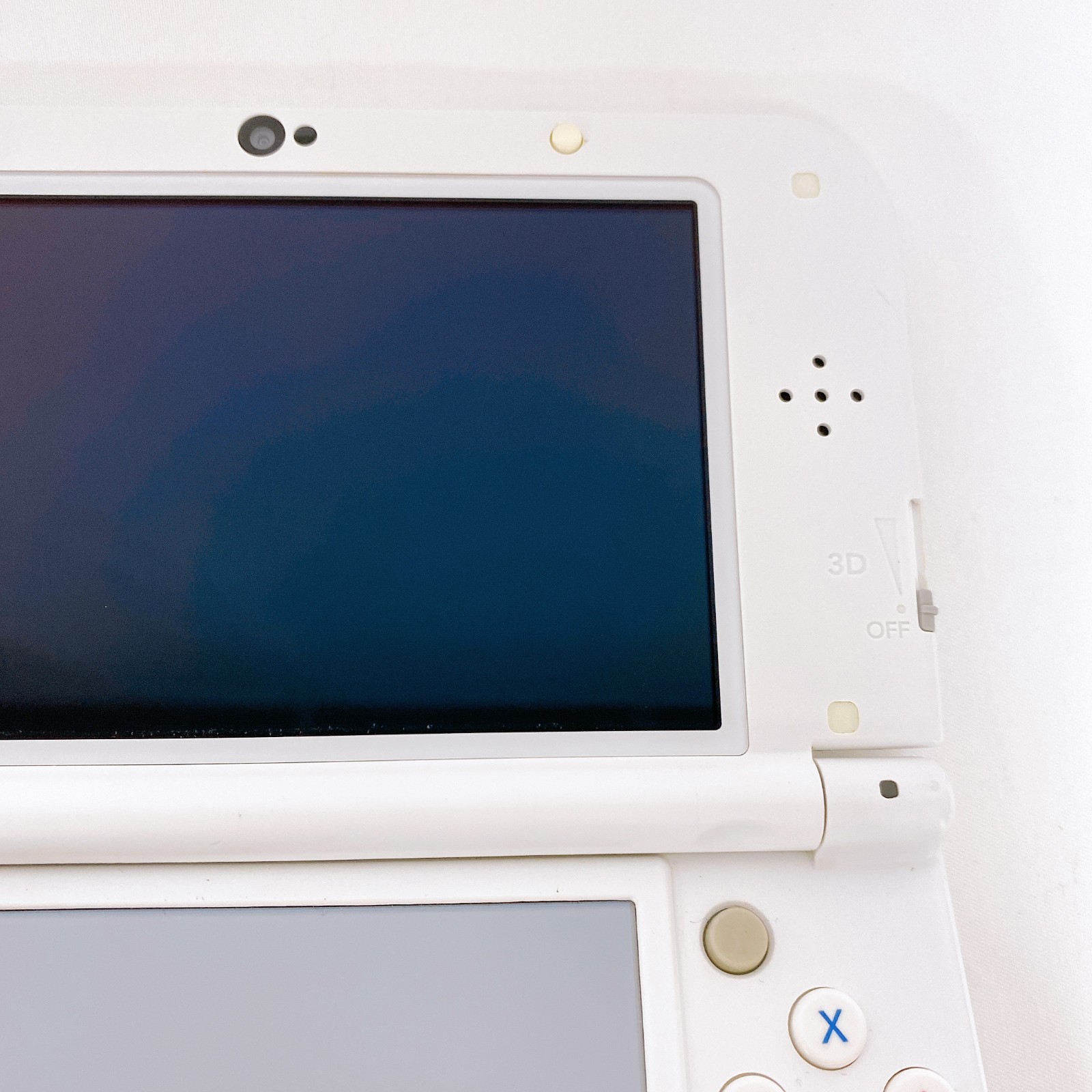 【Dual IPS】New Nintendo 3DS LL XL Pearl WhiteConsole Japan Tested Rank A