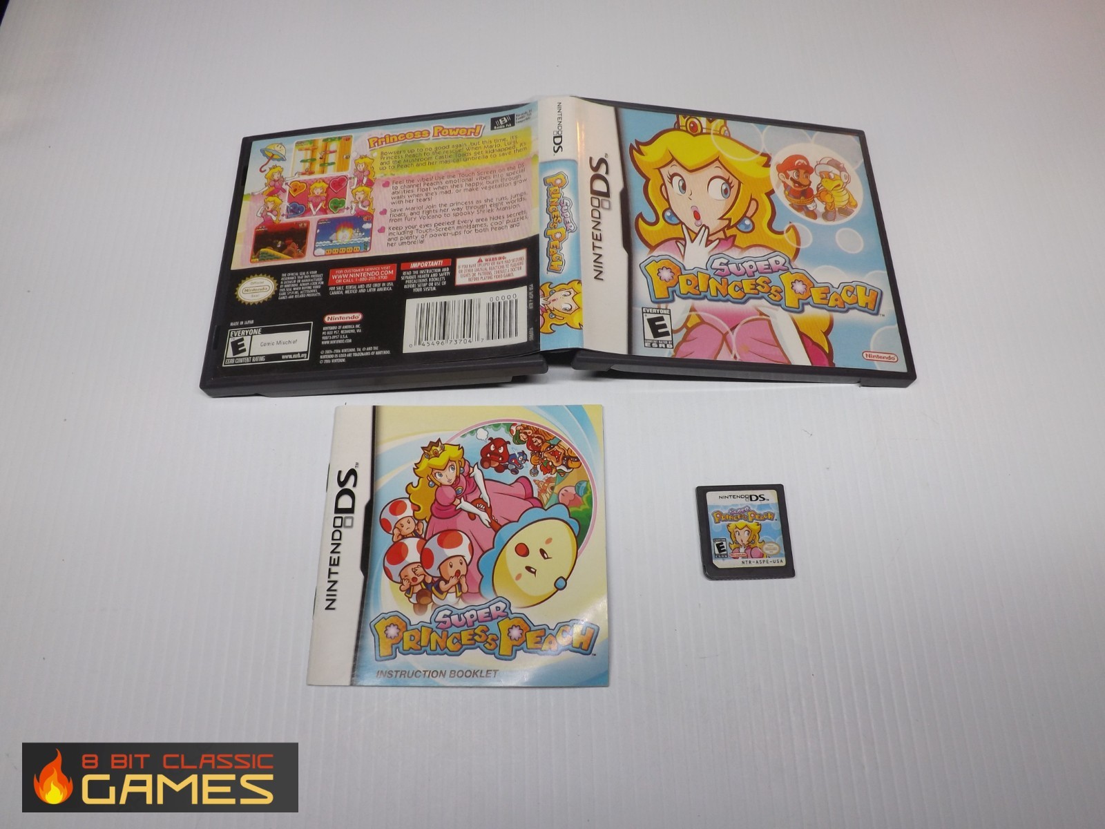 Super Princess Peach – COMPLETE – NINTENDO DS & 3DS – 78a