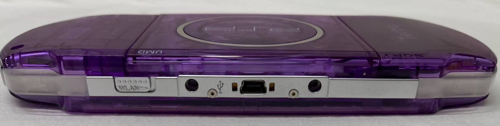 PSP3000 Clear Purple & Black /IPS Screen/Battery / Sony Charger/Region Free/32GB