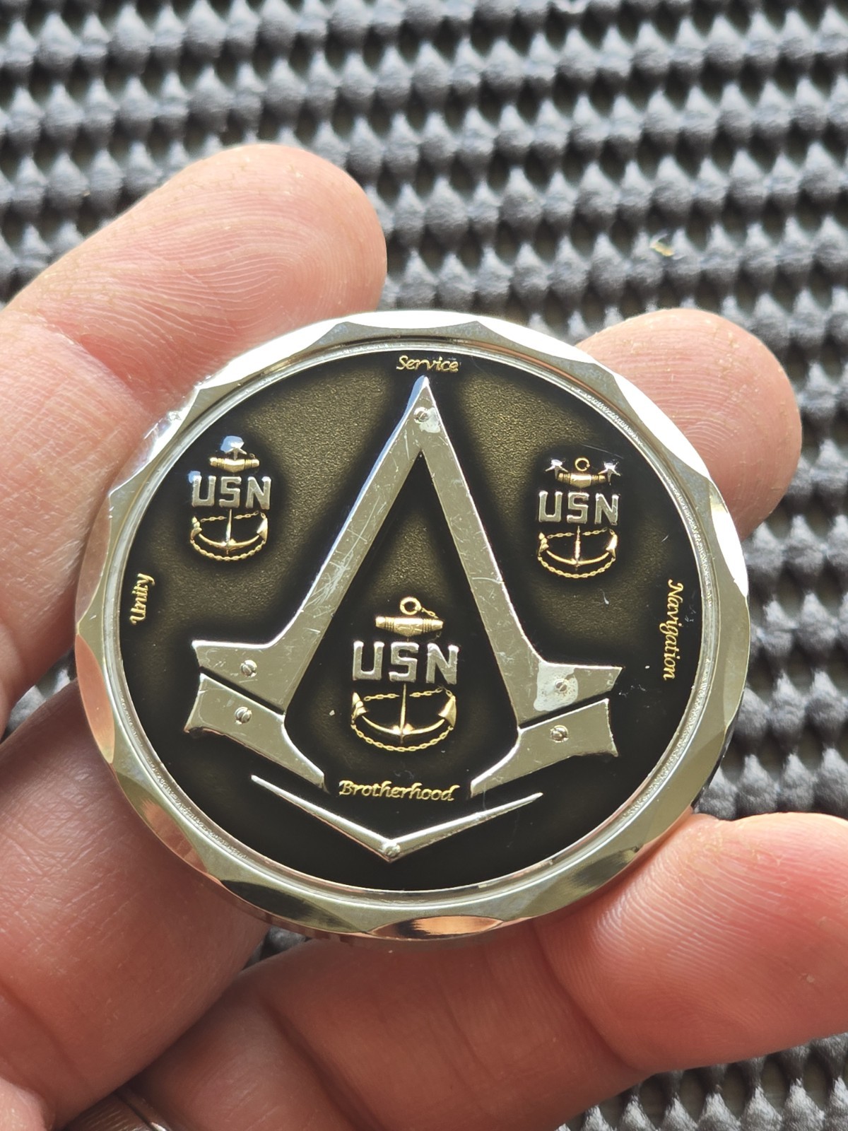 Assassin’s Creed Challenge Coin US NAVY Ubisoft Unity Origin Black Flag Odyssey