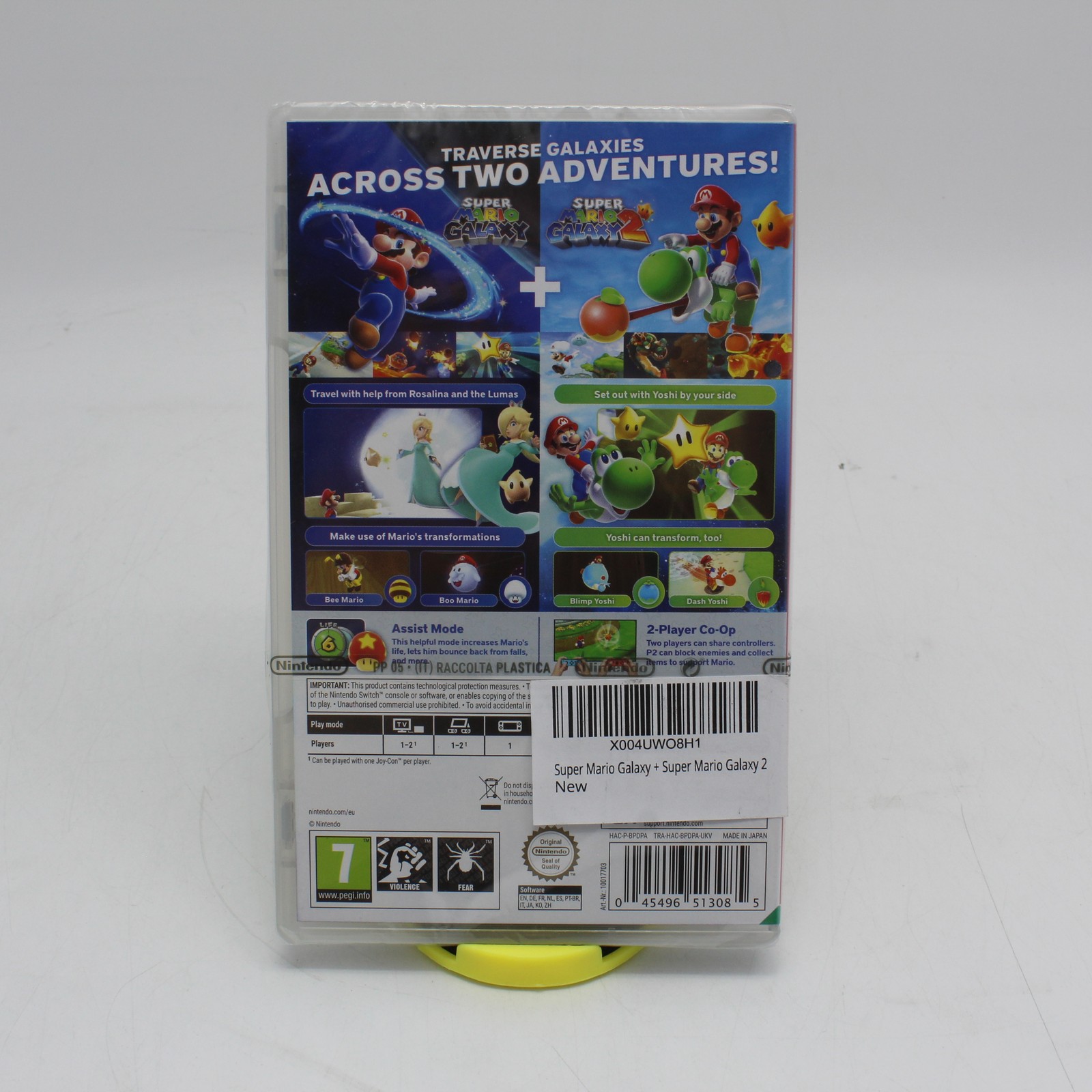 Super Mario Galaxy 1 & 2 – Video Game for Nintendo Switch – 126986A