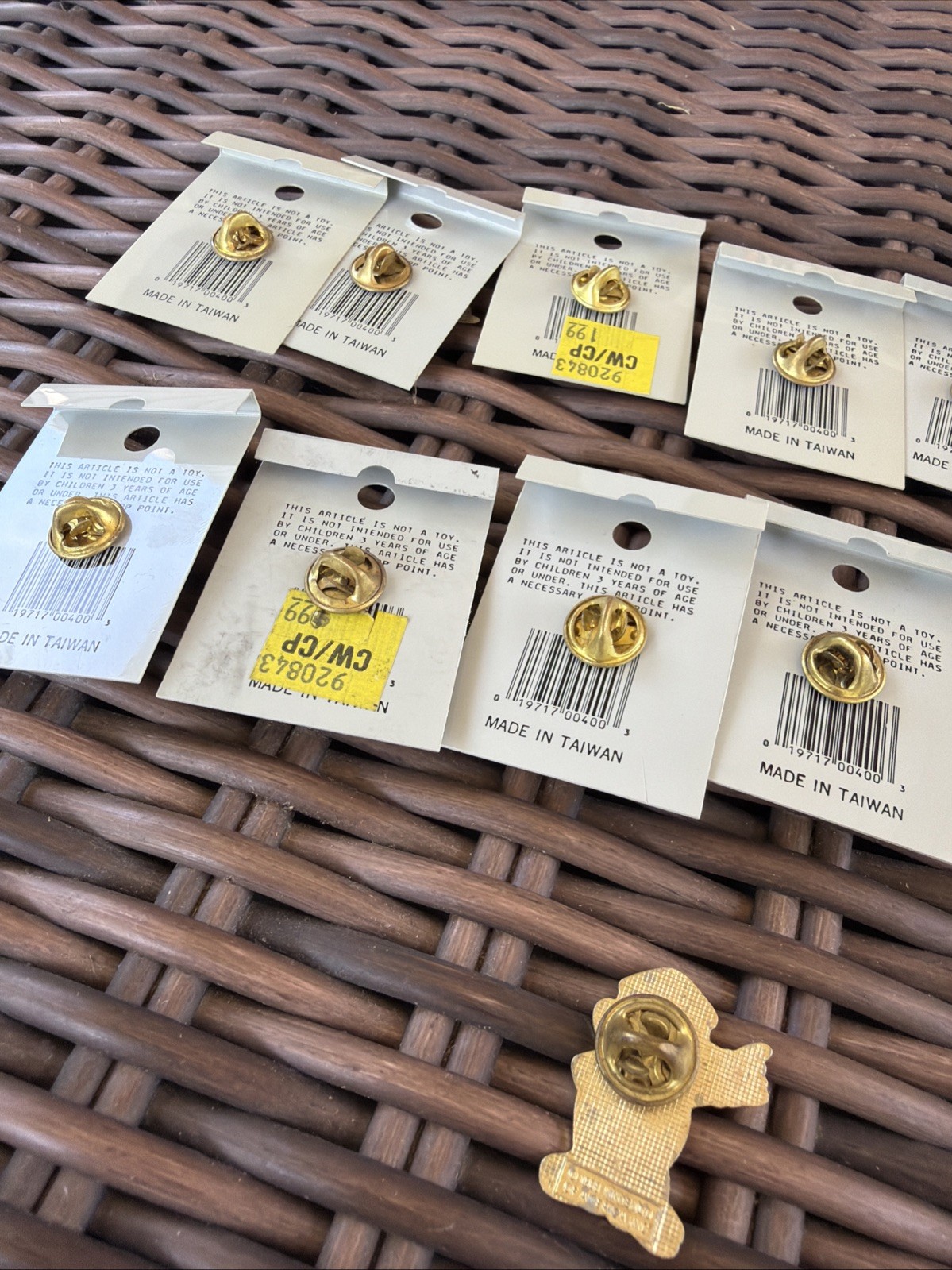 Vintage Nintendo Super Mario Bros Enamel Lapel Pins Lot Of 14 Power Collection