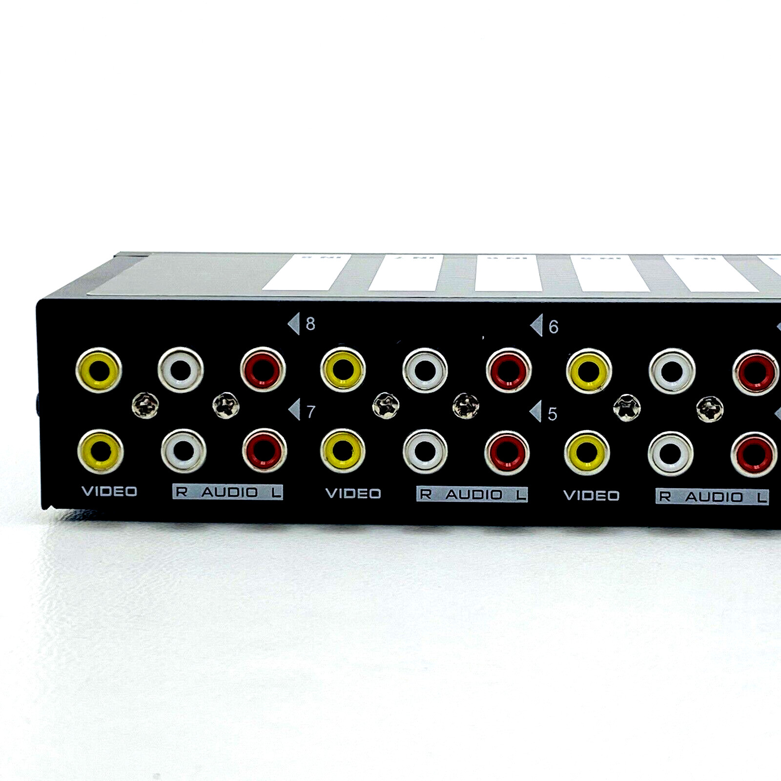 Video Game Selector Switcher 8 Way RCA AV Composite Retro Gaming PS1 USA SHIP