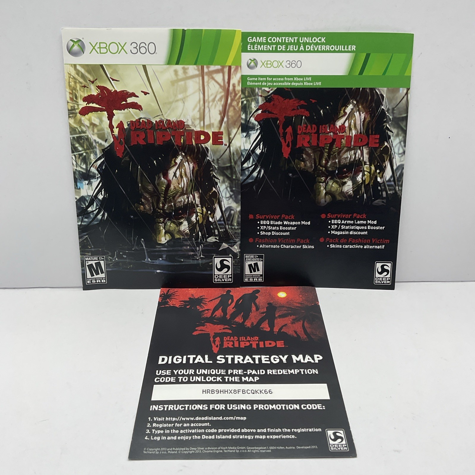 Dead Island: Riptide (Xbox 360) Tested & Complete|Excellent|1 YR Warranty|CIB+