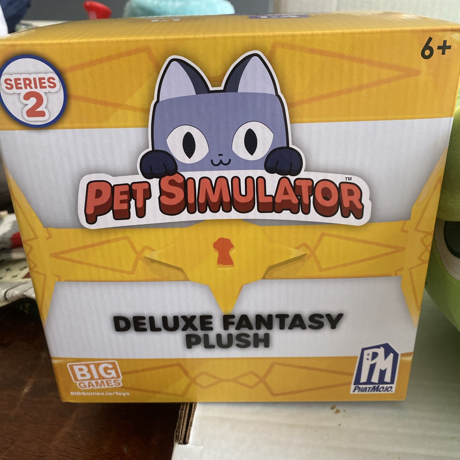Pet Simulator X Deluxe Fantasy 8” Plush Series 2 GREEN GOBLIN With DLC Code