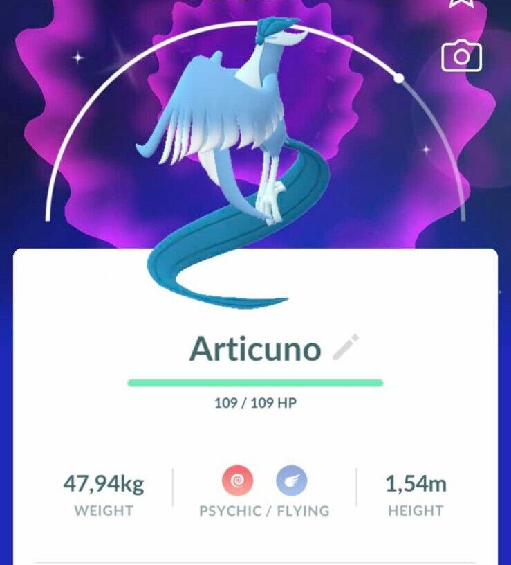 Shiny Galarian Articuno – Trade 1M Stardust – Read Description