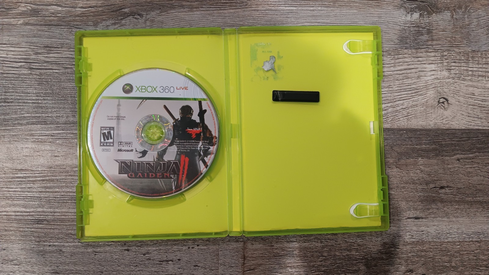 Ninja Gaiden II Microsoft Xbox 360 (2008) Complete in Box Tested