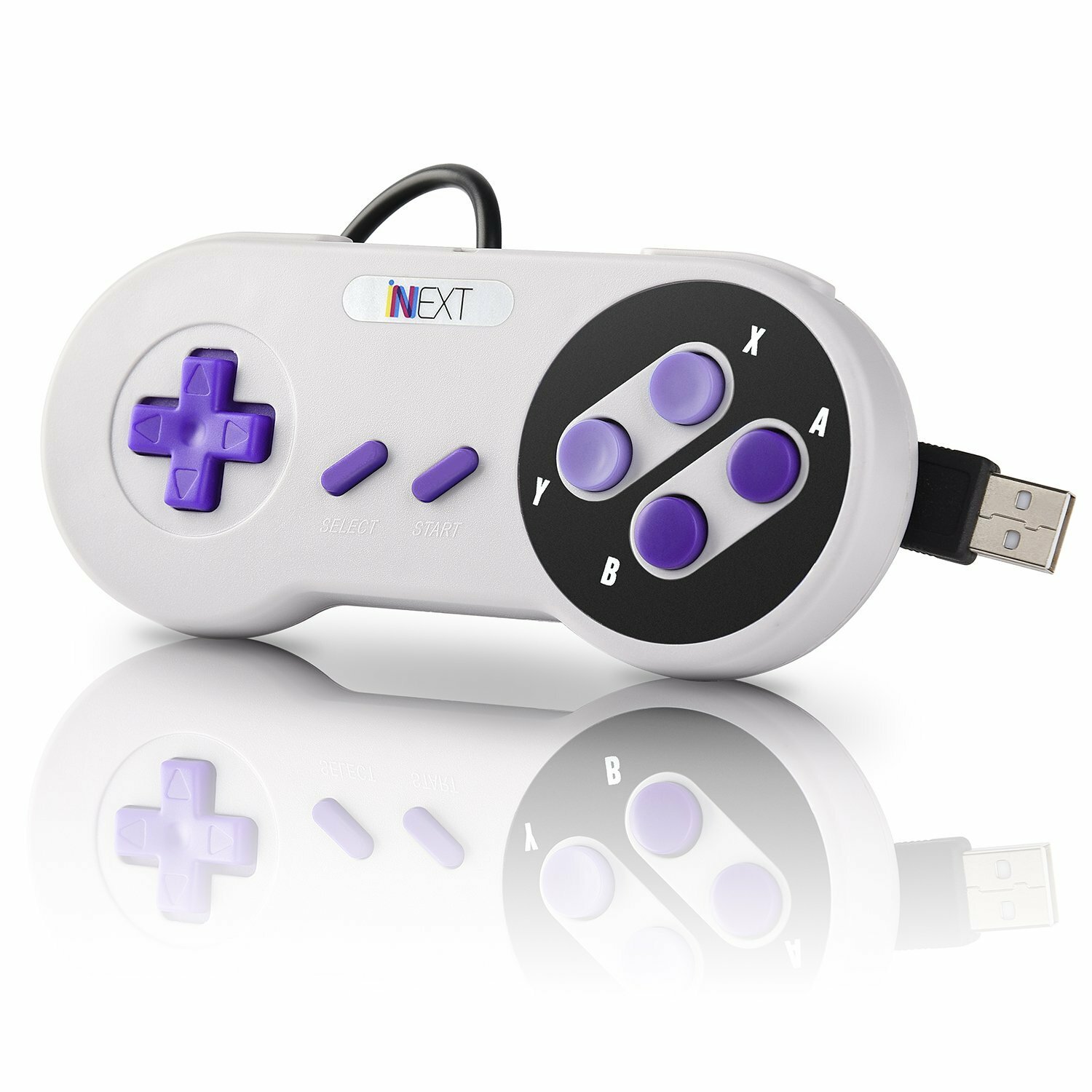1/2 Pack SNES NES USB Super SNES USB Controller Gamepad For PC Mac Raspberry Pi