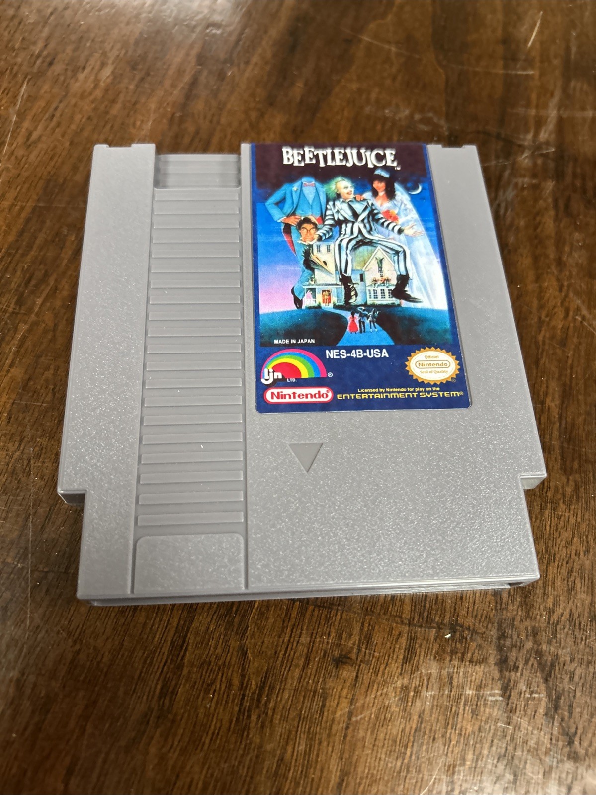 Beetlejuice (Nintendo Entertainment System, NES, 1991) Cartridge Tested Working
