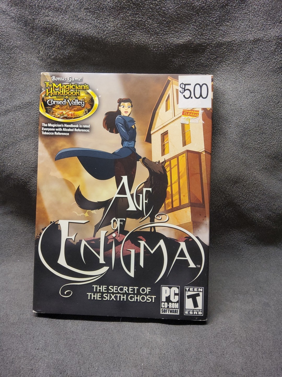 AGE OF ENIGMA THE SECRET OF THE SIXTH GHOST PARANORMAL ACTIVITY CD ROM